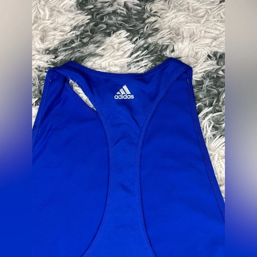 Adidas Men's Royal Blue Climalite Athletic Tank Size XL - Picture 8 of 10